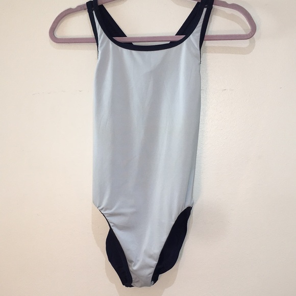 Nike 34 Women’s 8 Swimsuit One piece Navy - Picture 9 of 16